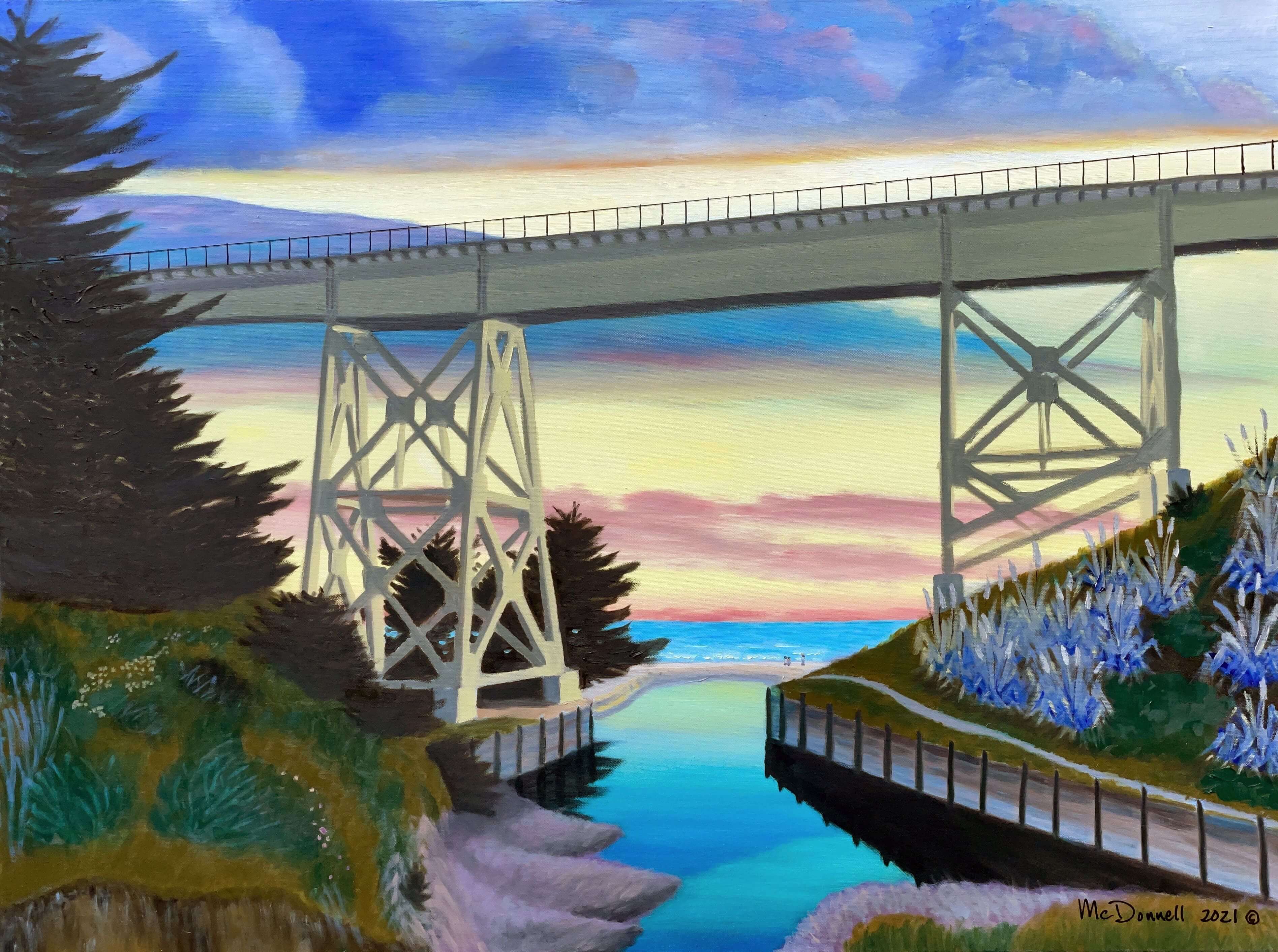 Sunset at La Selva Beach